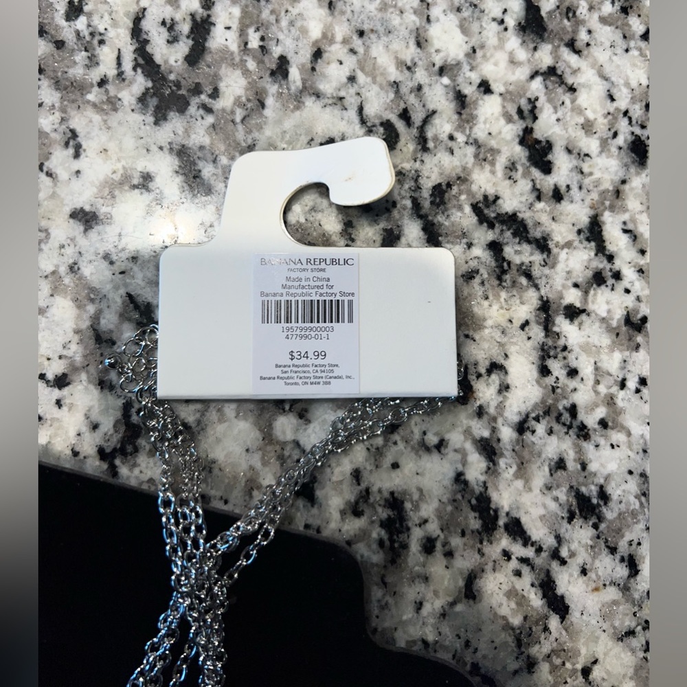 Triple Layered Bar Necklace - Picture 3 of 3